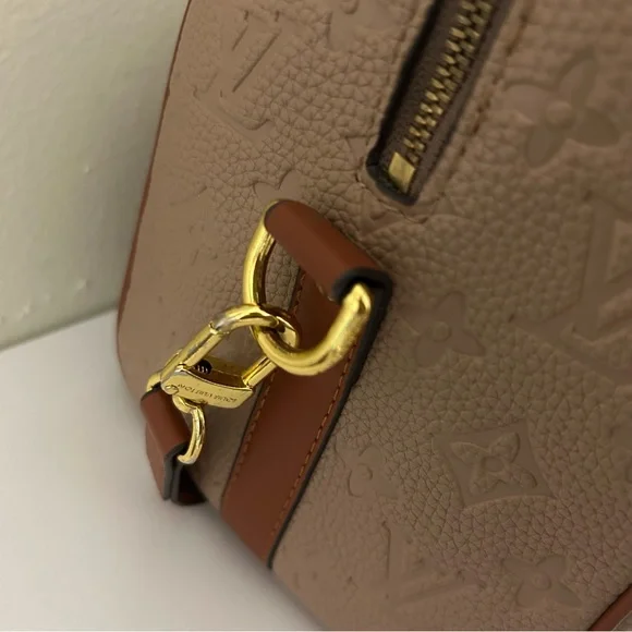 Fashion Designer Inspired Brown Beige Tan Handbag - Picture 6 of 13